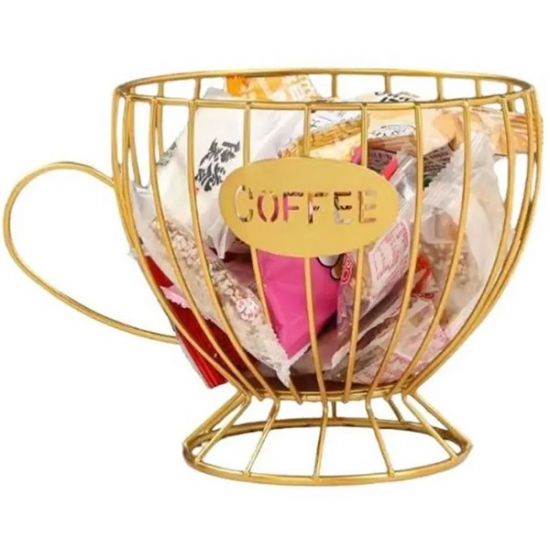 Блюдо для фруктов Viva Lacy Cup Gold B090061