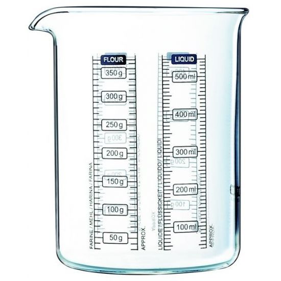Мірний стакан Pyrex Kitchen Lab (0.5 л) LABBK50/7646
