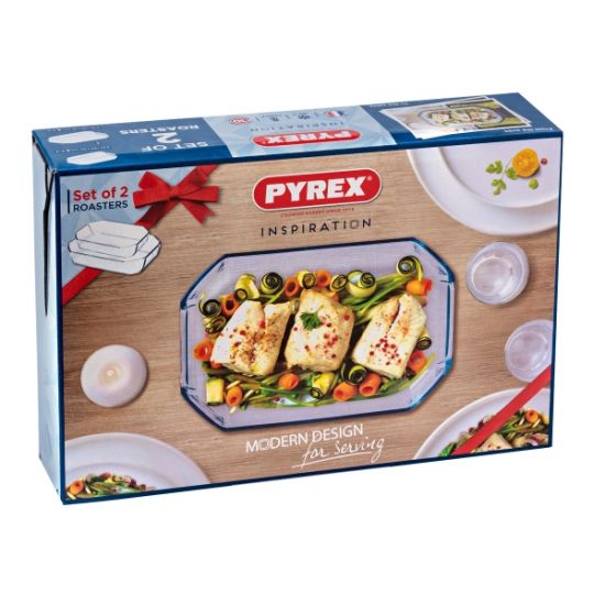 Набір форм для запікання PYREX INSPIRATION, 2 предмети 913S037/7043