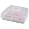 Тортівниця Violet House 0036 Каризма White 13х38х38 см
