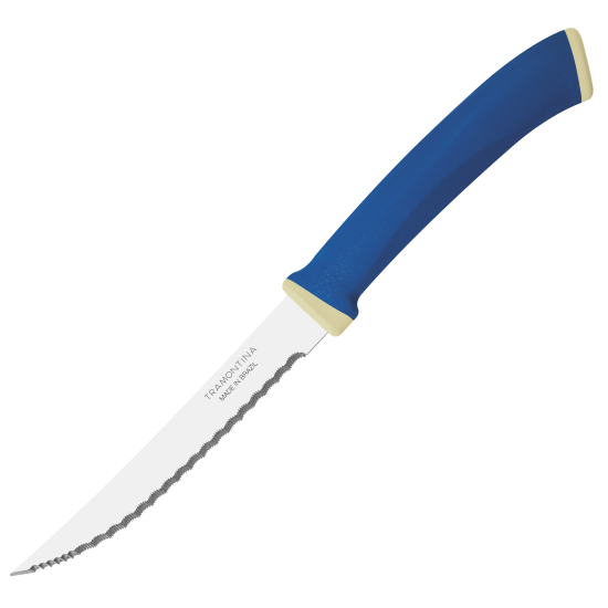 Ніж для стейку Tramontina Felice blue, 112 мм 23494/115