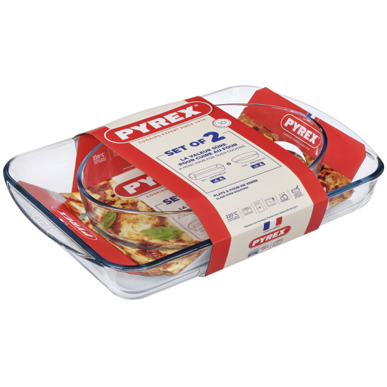 Набір форм для запікання Pyrex, 2 предмети 913S604/8044