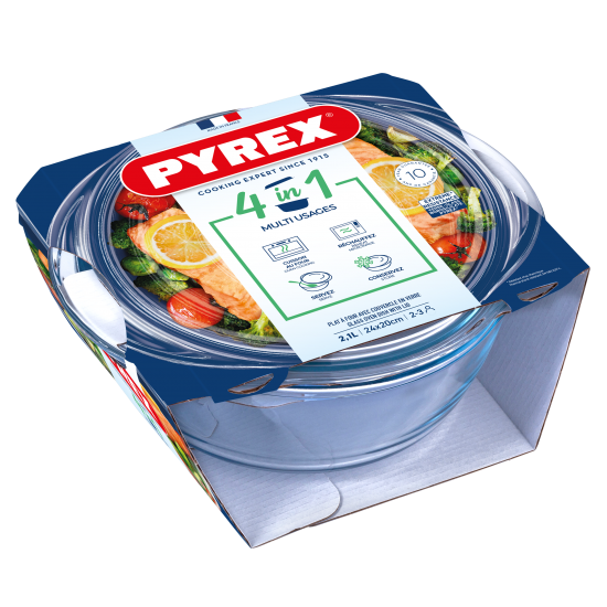 Каструля з кришкою Pyrex, 2.1 л 204A000/7643