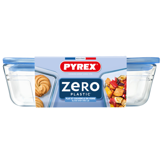 Форма з кришкою Pyrex Pure Glass, 22x17x7 см 242A000/8045