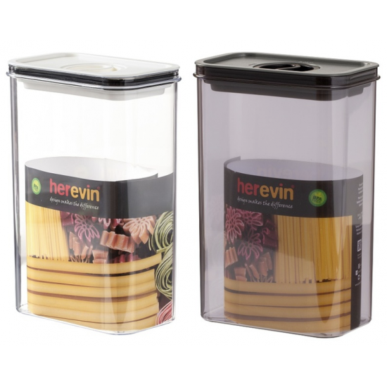 Контейнер HEREVIN Canister-Vacuum Lid-White-Black 2.5 л (161189-000)