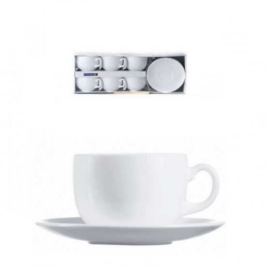 Сервіз для чаю 6*220мл Essence White P3380