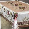 Скатерть Премиум изготовлена из ПВХ на тканевой основе 1,20*1,50м 006 A-S (10шт в рул.)