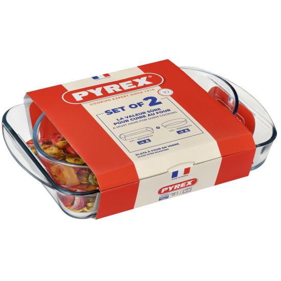Набір форм для запікання Pyrex, 2 предмети 913S605/8043
