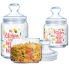 Набір банок Luminarc Club Heart Of Home, 3х0.5, 0.75, 1 л X1074