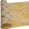 Клейонка силикон лазер 0,80мм-0,6м*20м 001 A-1 Silver/Yellow