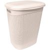Кошик з кришкою 52л 45*37,5*57см Drop Design слонова кістка M-170