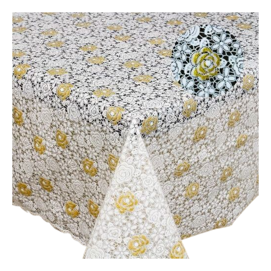 Клейонка Lace Ажур 1,32*22м 021 A Gold