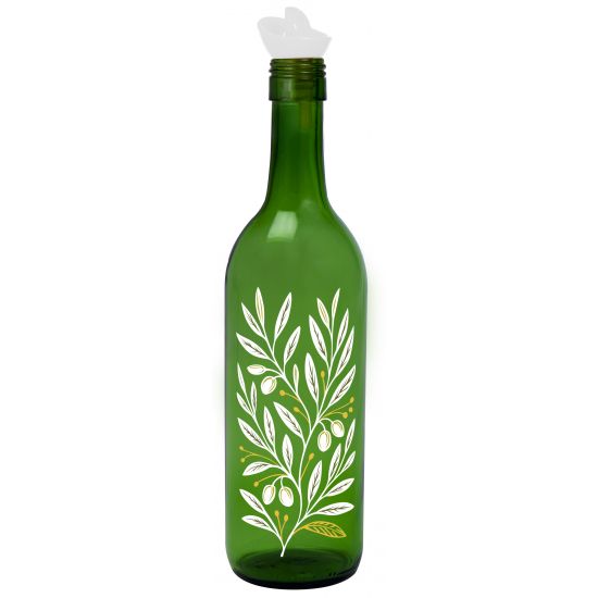 Бутылка для масла Herevin Emerald Green Olive Branch 0.75 л (151150-087) 151150-087