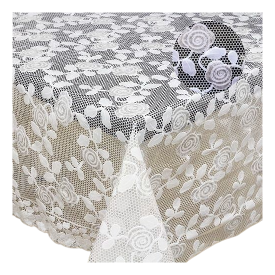 Клейонка Lace Ажур 1,32*22м 266 F Silver
