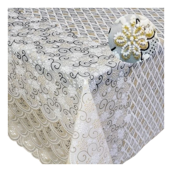 Клейонка Lace Ажур 1,32*22м 147 Gold