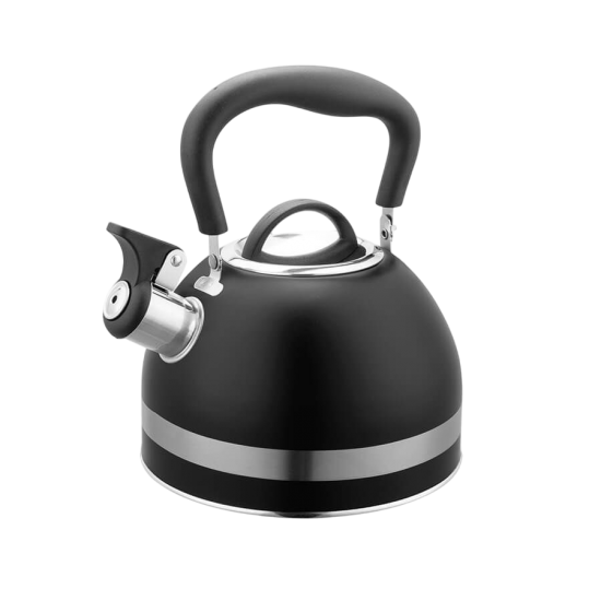 Чайник 1,8л с свистком нерж.сталь Black MR-1336