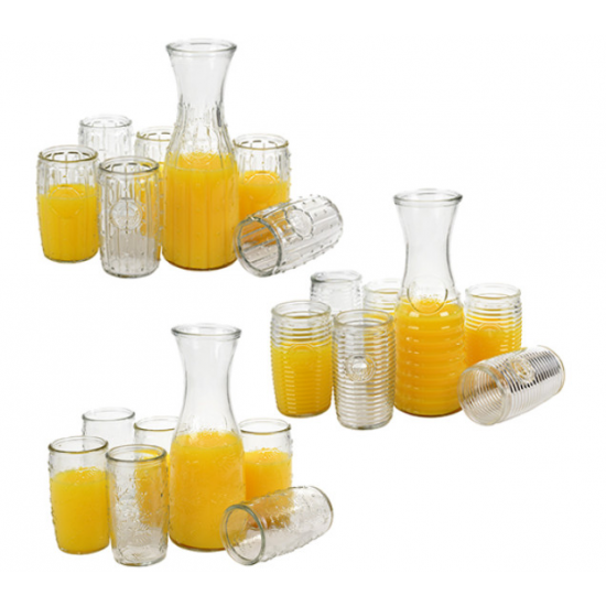 Набір 7-пр. скло 9055