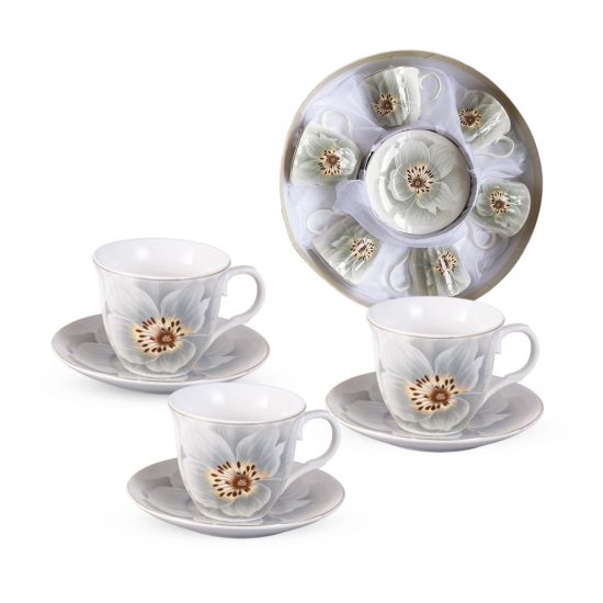 Набор чайный 12-пр. 230мл бл.14см Жасмин 15191