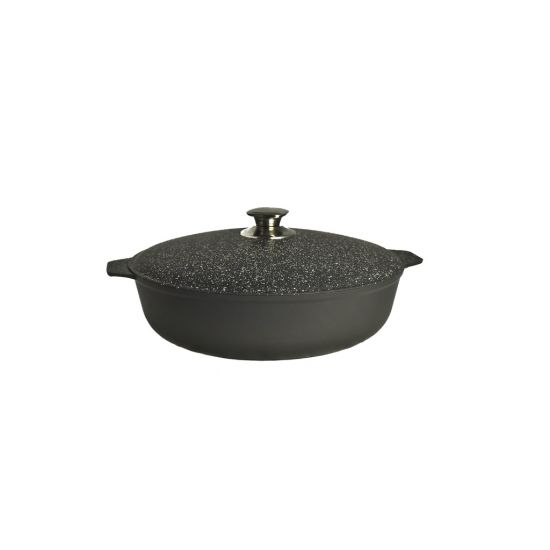 Сковорідка 32см кришка з 2-ма ручками Веста-Light AS41321