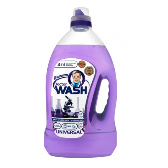 Гель для прання Doctor Wash 4200мл універсальний 002192