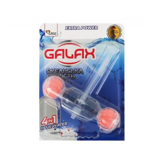 Засіб для чищення унітазу Galax das PowerClean 55г Океанська свіжість 005391