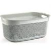 Кошик 33л 55*36,5*25 Drop Design сірий M-168