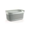 Кошик 9,0л 33*24*16,5см Drop Design хол-сірий M-164