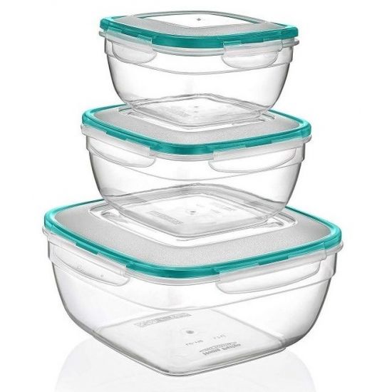 Набор контейнеров 3 шт Fresh Box LC-300 (0,6 л / 1,0 л / 1,7 л)