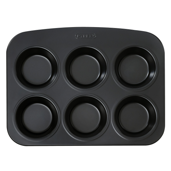Форма для мафинов Pyrex Glide, 6 шт GL06BU6/8046