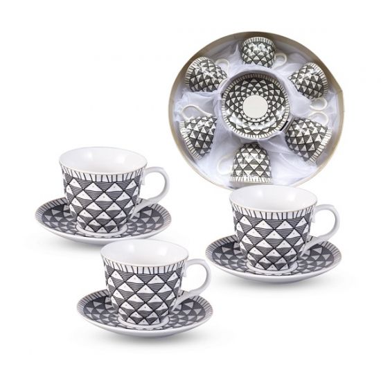 Набор чайный 12-пр. 240мл бл.14см Роберта 15192