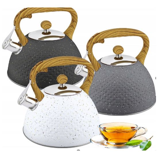 Чайник 3,0л зі свистком нерж.сталь HR-759-4