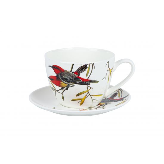Чашка з блюдцем Limited Edition Bird, 2 предмети YF6009