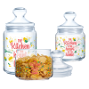 Набір банок Luminarc Club Heart Of Home, 3х0.5, 0.75, 1 л X2217