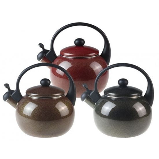 Чайник 2,2л с свистком эмаль EB-12609