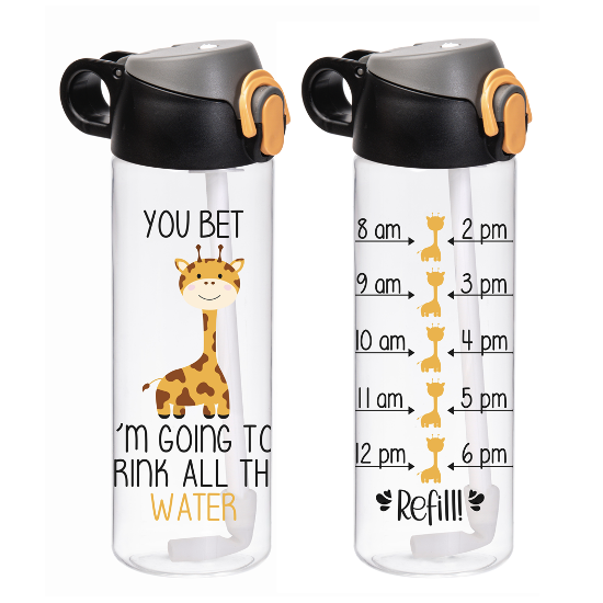 Пляшка для води Herevin Giraffe 0.75 л (161684-052) 161684-052
