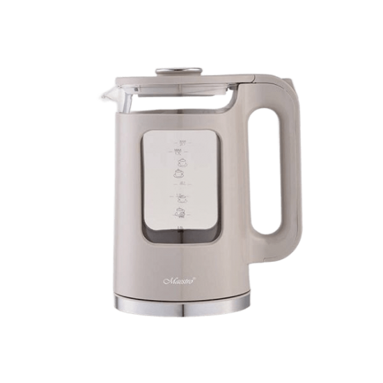 Електрочайник 1,7л 2200Вт скло Beige MR-065