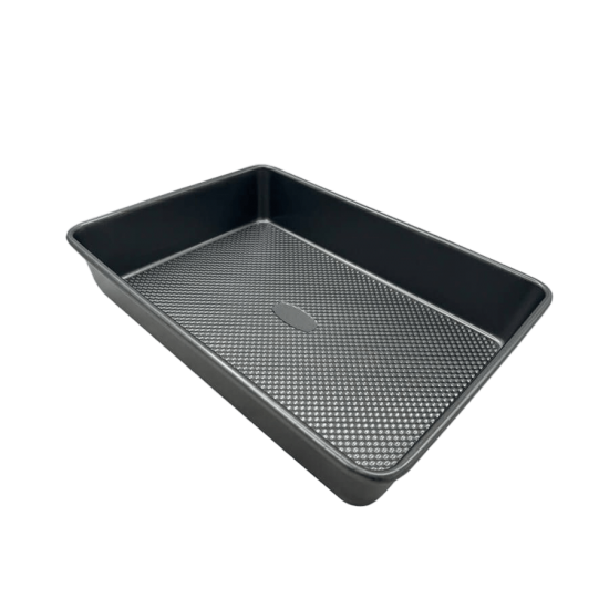 Форма для выпечки 34,5*25*4,5см прямоугольная угл.сталь MR-1114-35