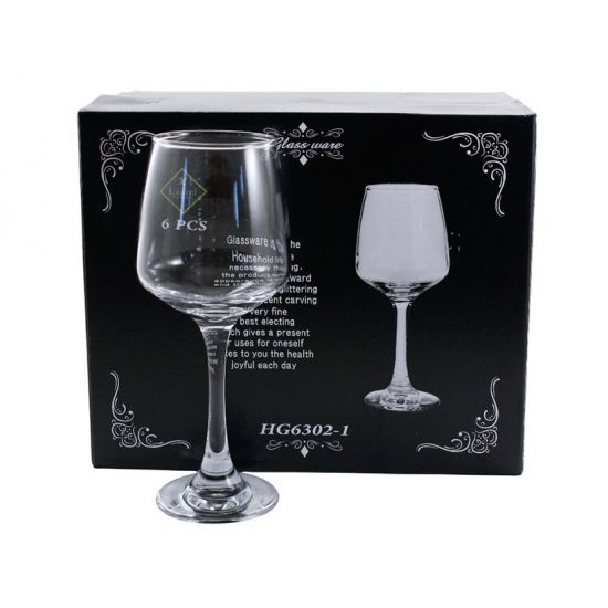 HG6302-1 Набір келихів 6*260мл