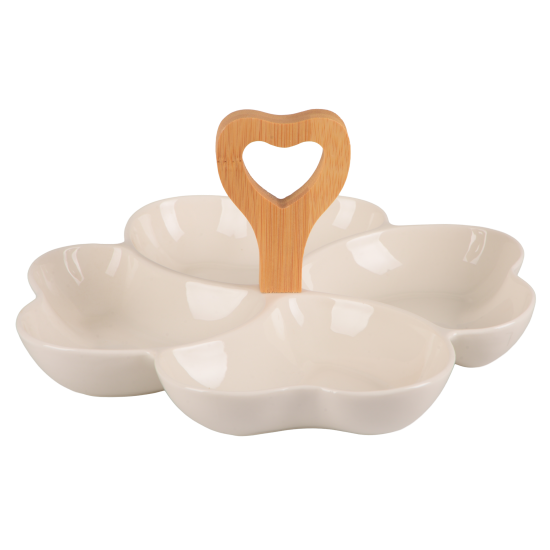 Блюдо LED Heart, 4 секції B010381