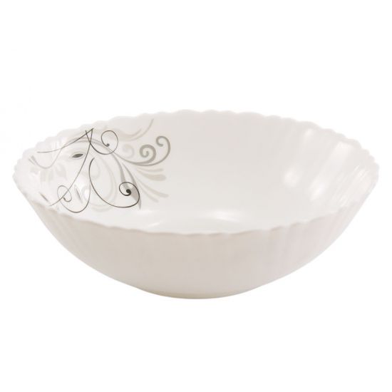 Tracery Салатник №6 стеклокерамика Волнистый край O302006CE Кружево