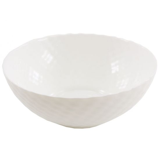 WHITE DIAMOND Салатник №8 стеклокерамика круглая LNW80