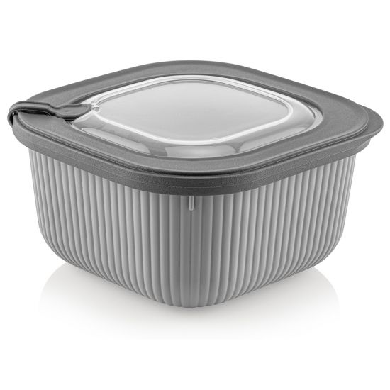 Контейнер Idea Home 00683 Line Box Gray 1.8 л (00683 Gray) 00683 Gray