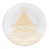 Тарілка Viva NY Tree Gold, 25 см S3010-2