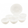 W-7D White Набор 7-пр салатников стеклокерамика