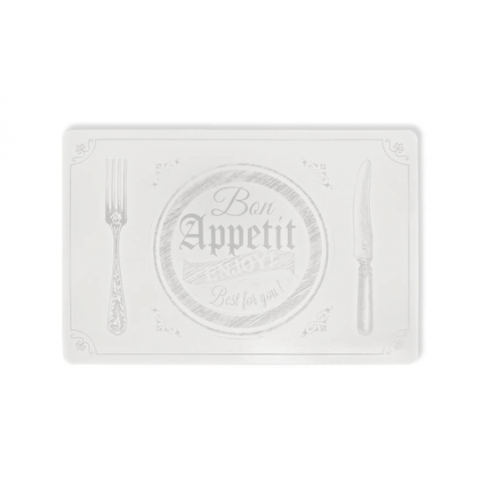 Салфетка сервировочная 43,5*28,5см White MR-1904-W