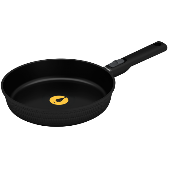 Сковорода со съемной ручкой Ringel Grey Line 24 см RG-1155-24