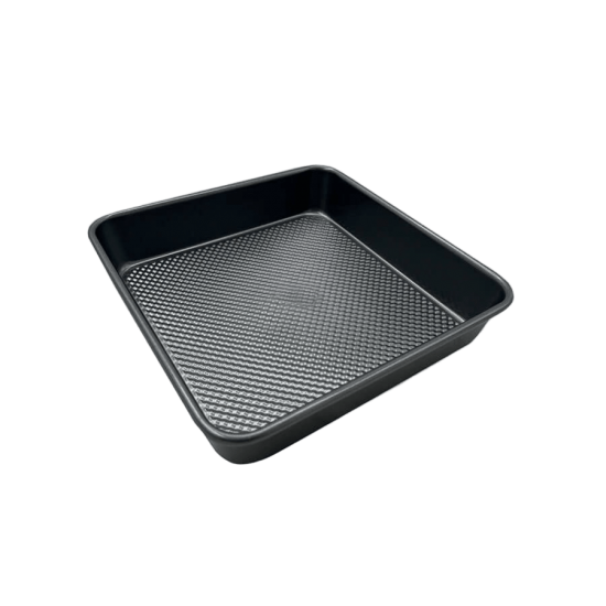 Форма для випікання 24*24*4,5см квадратна вугл.сталь MR-1114-24