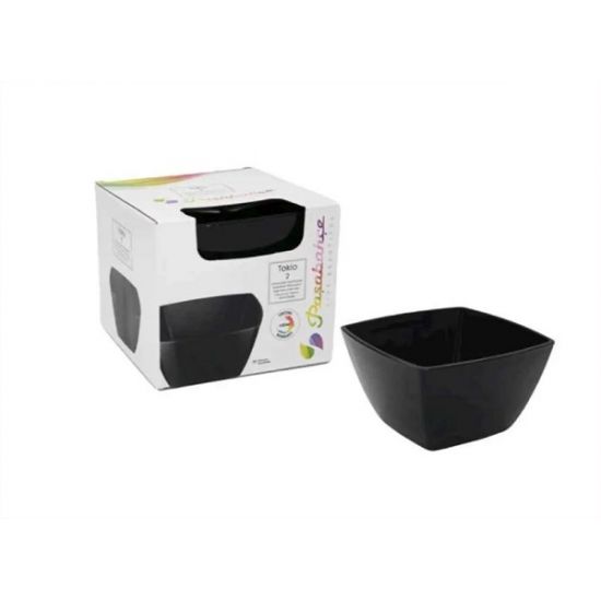 Токіо салатник набір 2шт*580мл d-12*12см h-7см под.упак. 53056bk