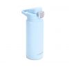 Термос-пляшка 600мл спортивна нерж.сталь блакитний 2178