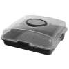 Тортівниця Violet House 0036 Каризма Antrasit 13х38х38 см